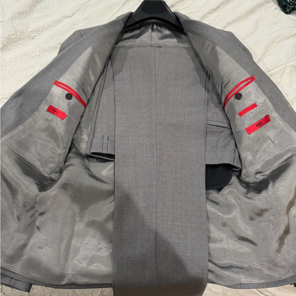 Hugo Boss HUGO Aeron1/Hamen1 Grey Two-piece Suit